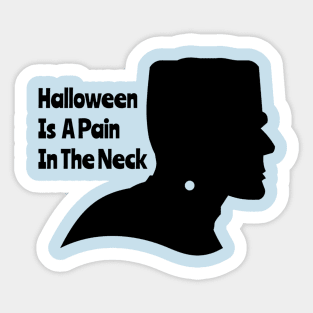 Frankenstein, Happy Halloween, Halloween Costume, Horror Film Sticker